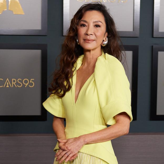 Michelle Yeoh, en una entrega de premios honorarios de la Academia de Artes y Ciencias Cinematográficas en 2022. 