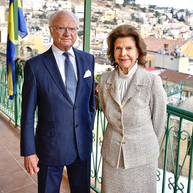 Carlos Gustavo y Silvia de Suecia.