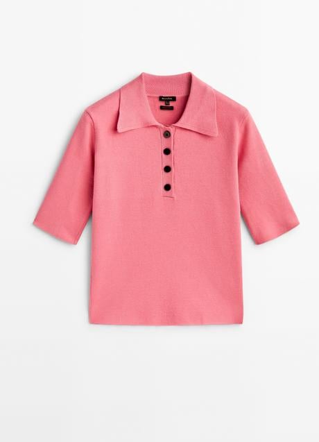 Jersey rosa de Massimo Dutti (89,99 euros)