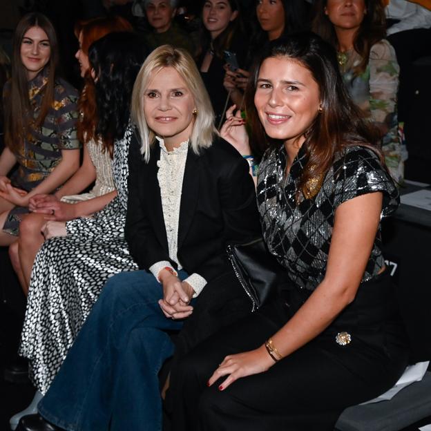 Eugenia Martínez de Irujo en el desfile de Teresa Helbig. 