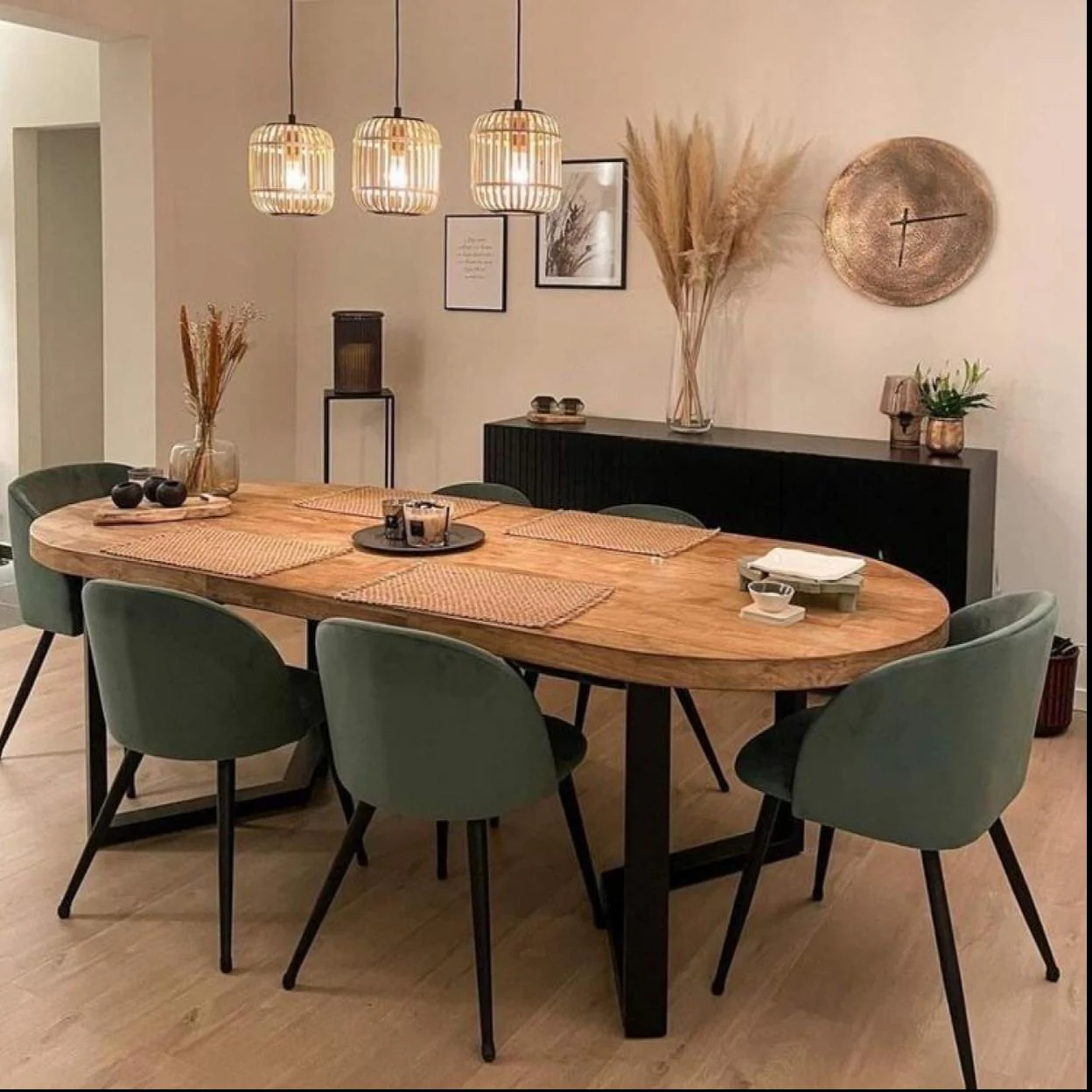 Cómo decorar tu hogar con mesas grandes para el comedor