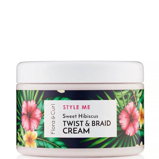 Sweet Hibiscus Twist and Braid Cream de Flora & Curl