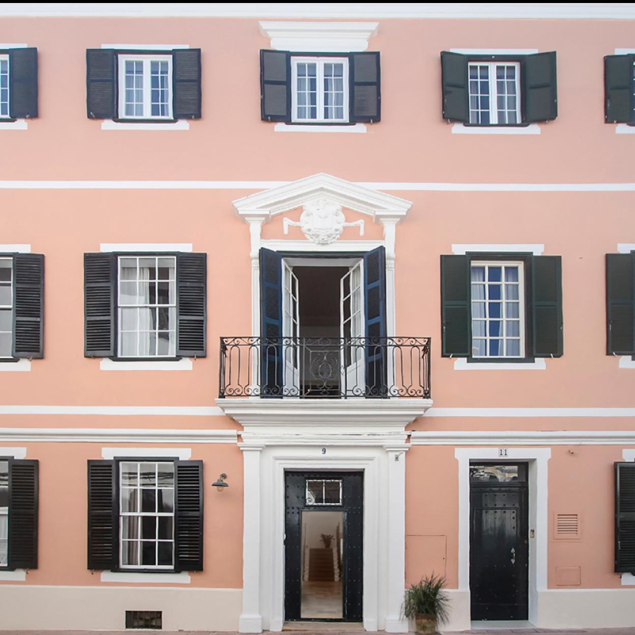 Fachada de Can Albertí 1740 Hotel Boutique. /can albertí