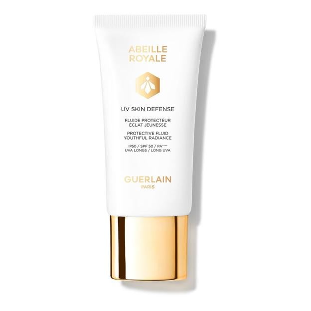 Crema facial Abeille Royale UV Skin Defense de Guerlain.