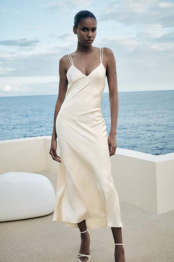 Los slip dress más elegantes del low cost: