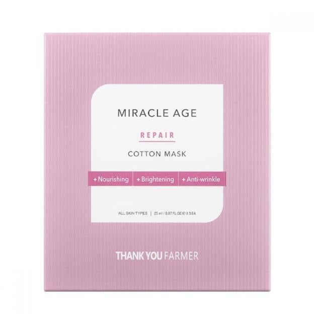 Miracle Age Repair Cotton Mask de Thank You Farmer