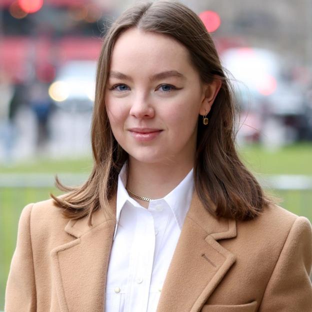 Alexandra de Hannover en el desfile de Stella McCartney.