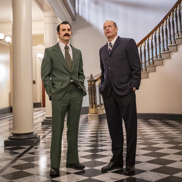 Los protagonistas de Los fontaneros de la Casa Blanca, la nueva sátira política de HBO Max. 