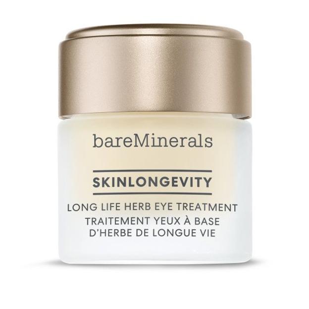 Contra las arrugas: Skinlongevity Vital Power Eye Treatment de Bareminerals.