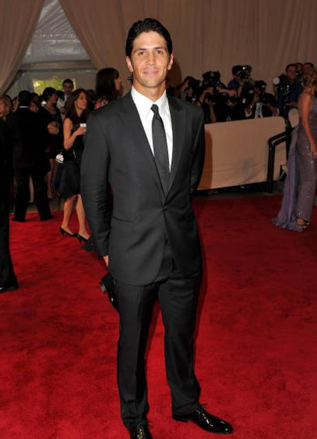 Fernando Verdasco en la Met Gala de 2010/GETTY