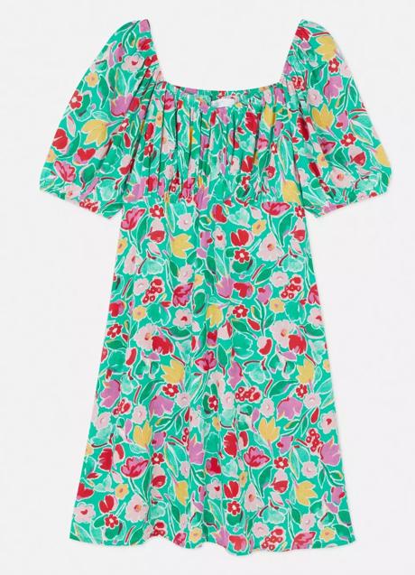 Vestido estampado con flores de Primark (10 euros)