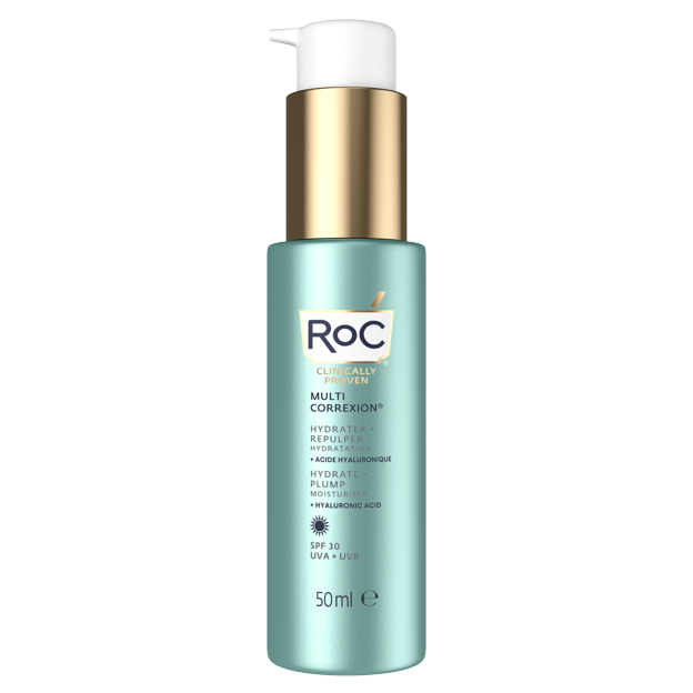 Hydrate & Plump Crema diaria SPF 30 de RoC.