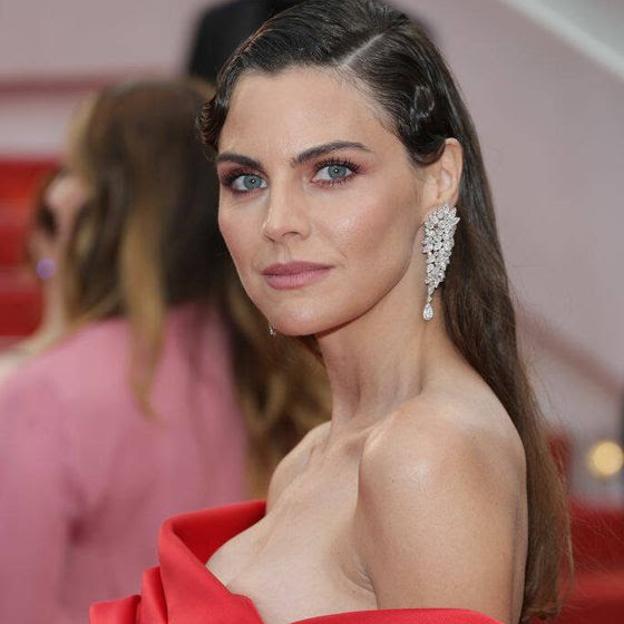 Amaia Salamanca en el Festival de Cannes.