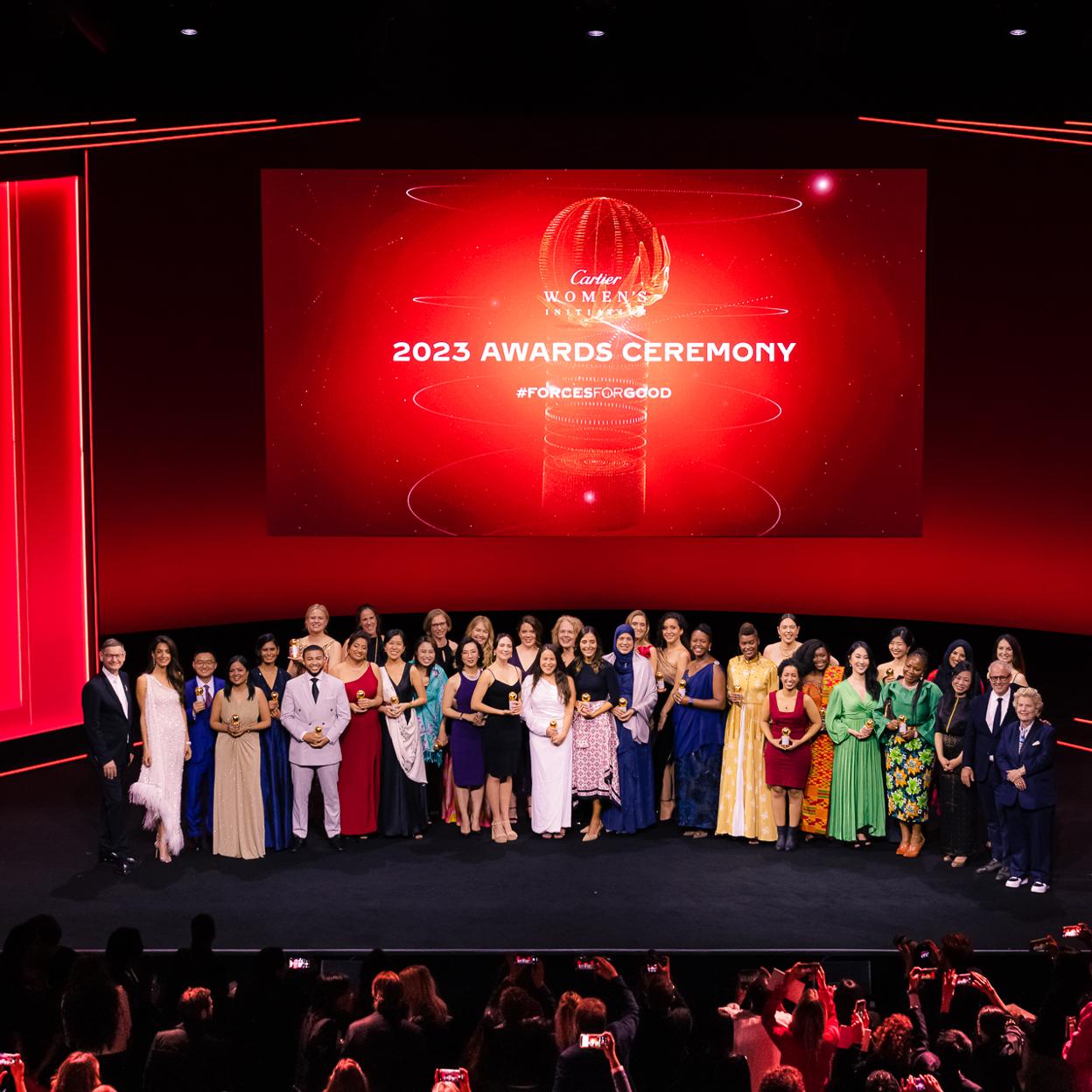 Ceremonia de los premios Cartier Women's Initiative./Cartier