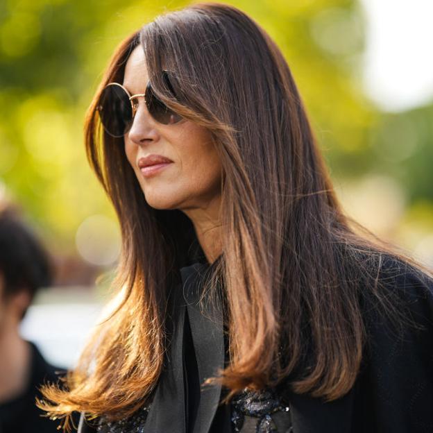 Mónica Bellucci en el street style.