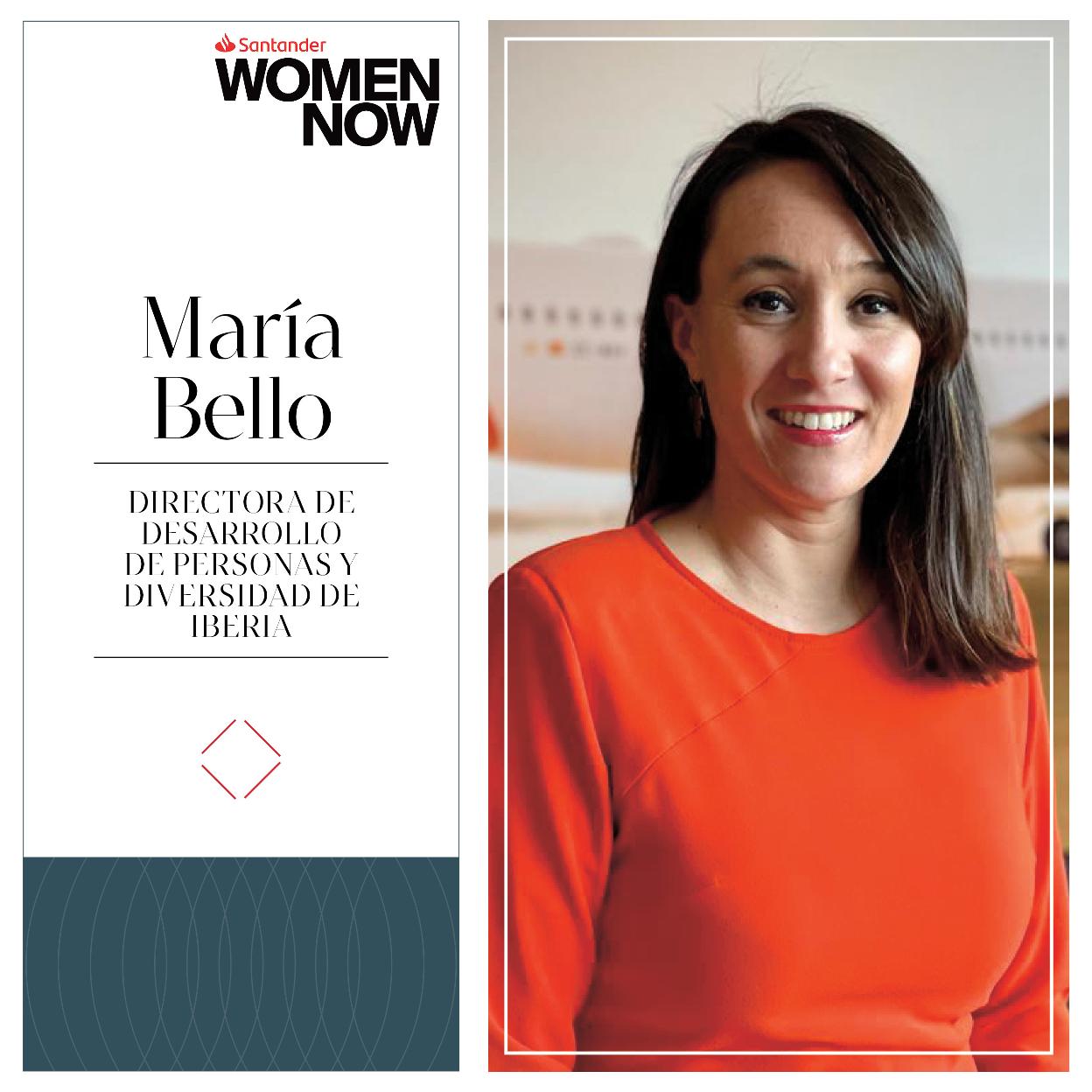 María Bello, directora de Desarrollo de Personas y Diversidad de Iberia, participará en Santander WomenNOW. /iberia.