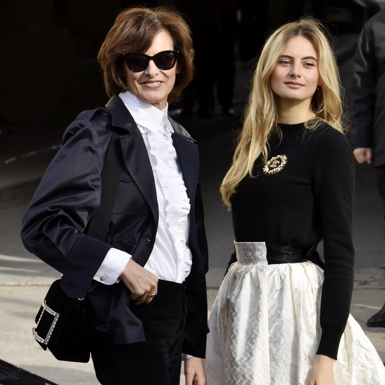 Ines de la Fressange y Violette d'Urso. //Getty Images