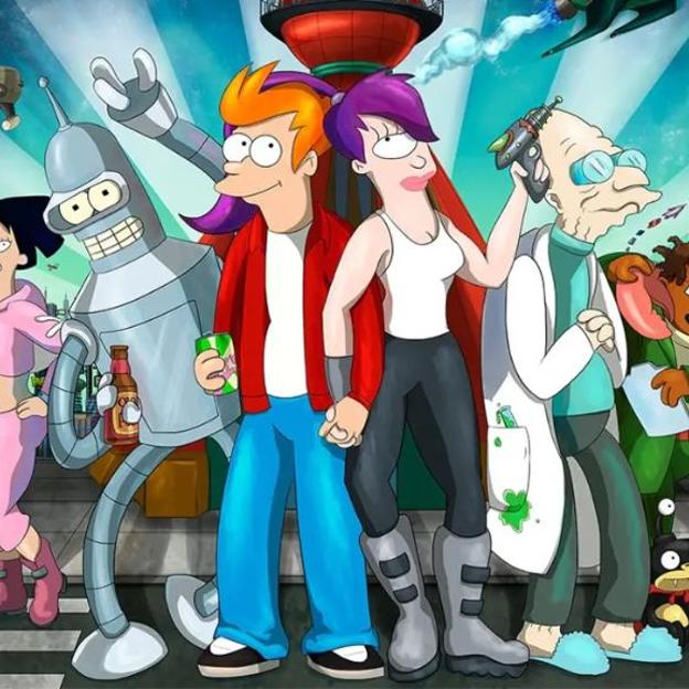 Cartel de Futurama.