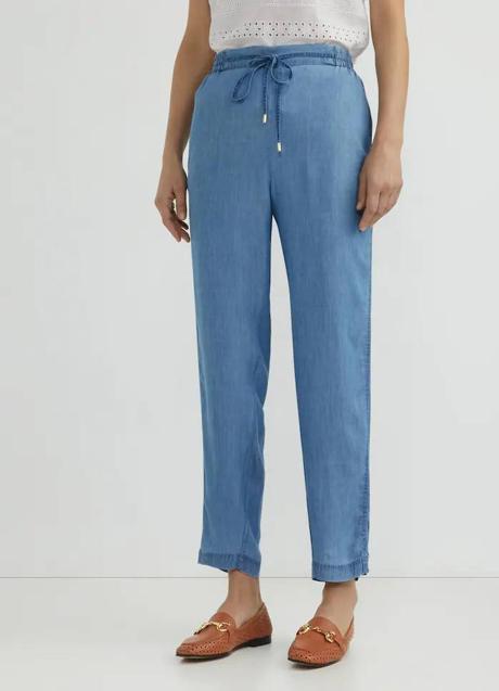 Pantalón efecto denim jogger