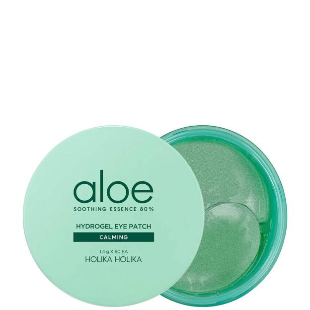 Aloe Soothing Essence 80% Hydrogel Eye Patch de Holika Holika. Precio: 47,45 euros