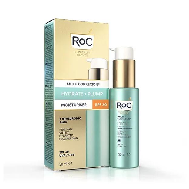 RoC® Multi Corrección ® Hidratante SPF 30 Hidratante + Volumen.