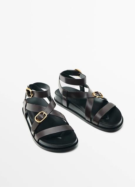 Sandalias planas de Massimo Dutti (89,95 euros)