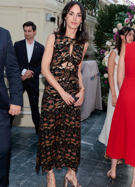 AMparo Corsini, con un vestido de Altuzarra. (FOTO: GTRES)