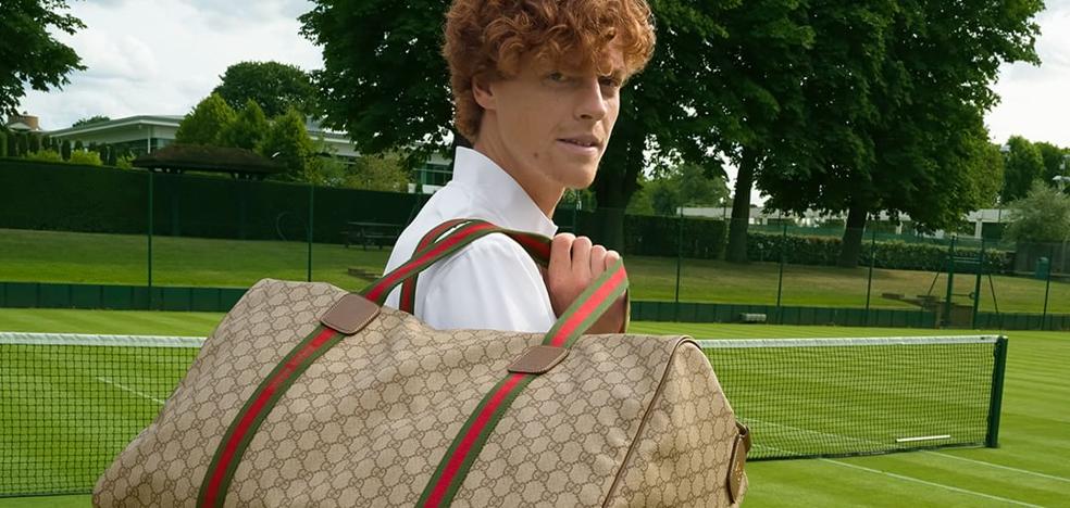 El impresionante bolso de Gucci de Jannik Sinner, el gran protagonista de  Wimbledon