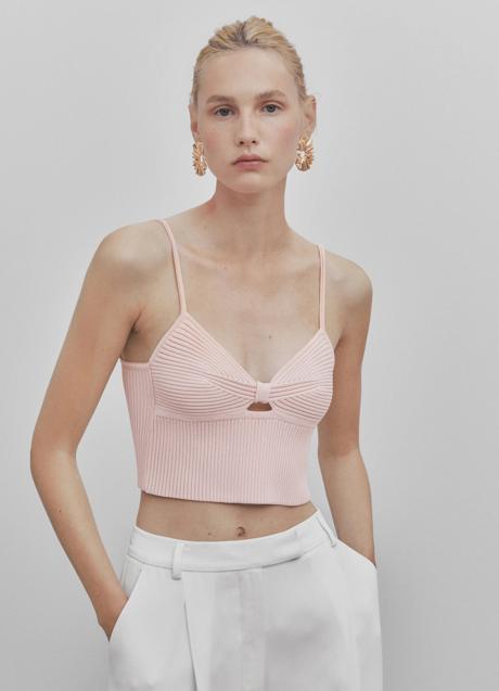 Top rosa de Massimo Dutti (49,95 euros)