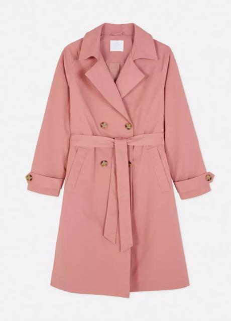 Trench rosa de Primark (38 euros)