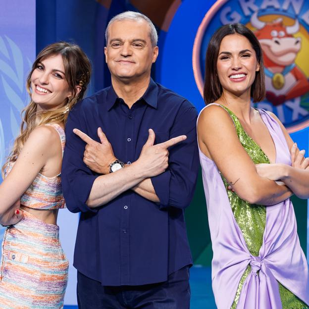 Cristinini, Ramón García y Michelle Calvó.