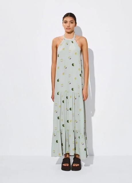 Vestido amplio estampado de Parfois, 17,99 euros.