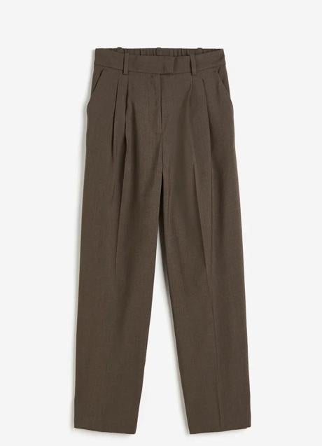 Pantalones de tiro alto de H&M, 29,99 euros.