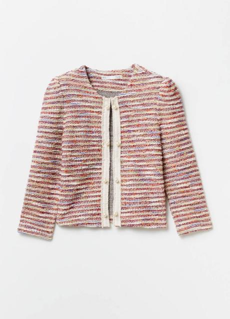 Chaqueta de tweed de Sfera (35,99 euros)