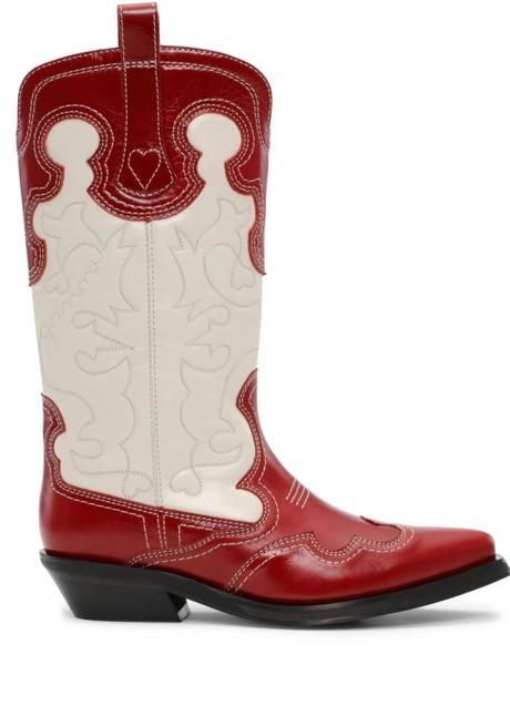 Botas cowboy de Ganni, 645 euros.