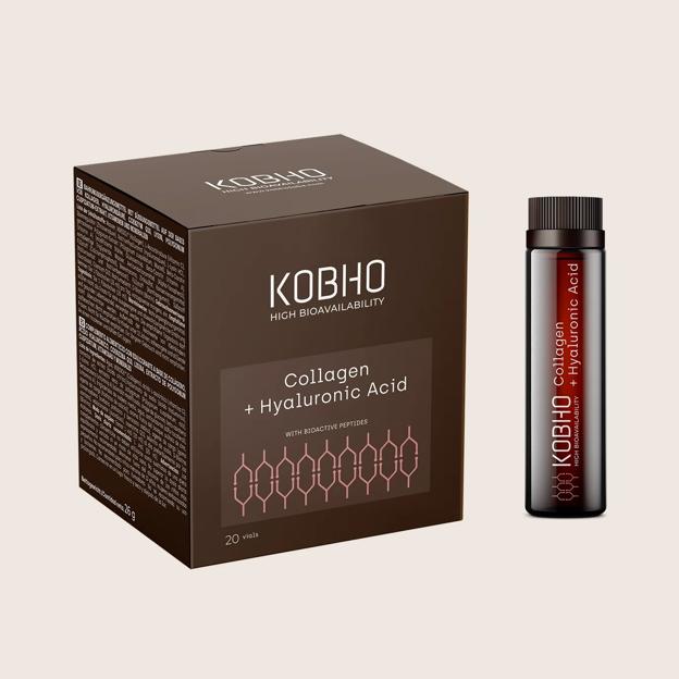 Suplementos Colágeno + Ácido hialurónico de Kobho Labs (21,95 euros).