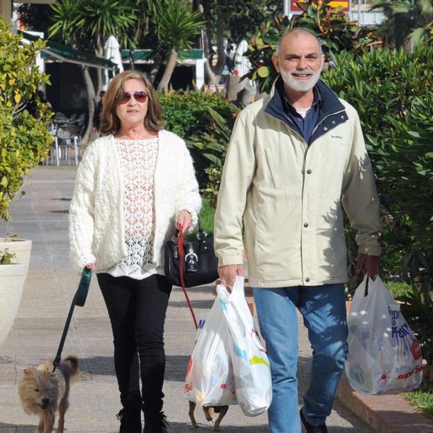 Una imagen de Pepa Flores y Massimo Stecchini. 