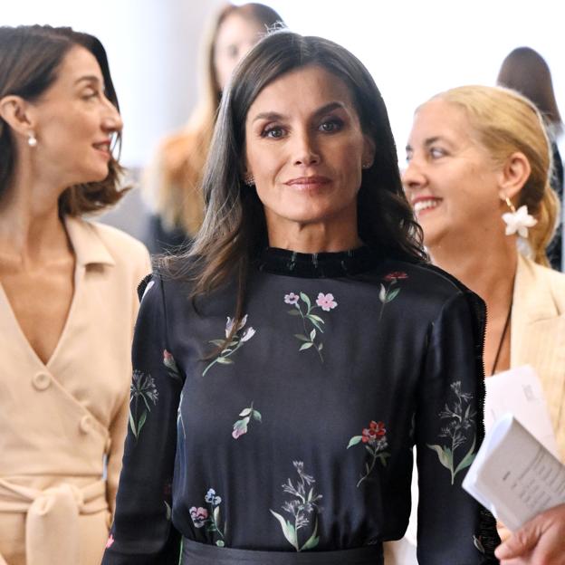 La reina Letizia en Londres, en el World Cancer Research Day en Londres.