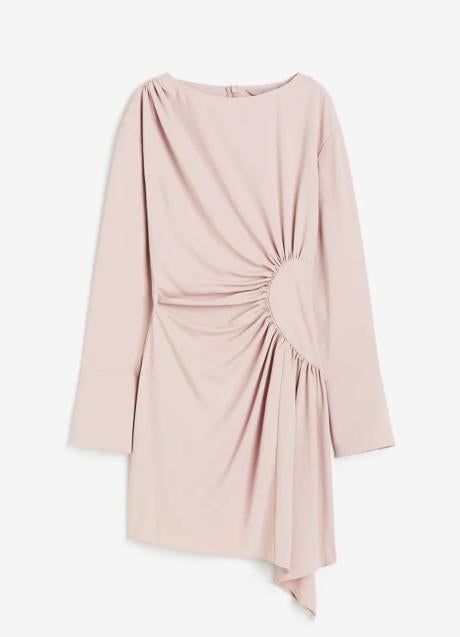 Vestido rosa de H&M (39,99 euros)