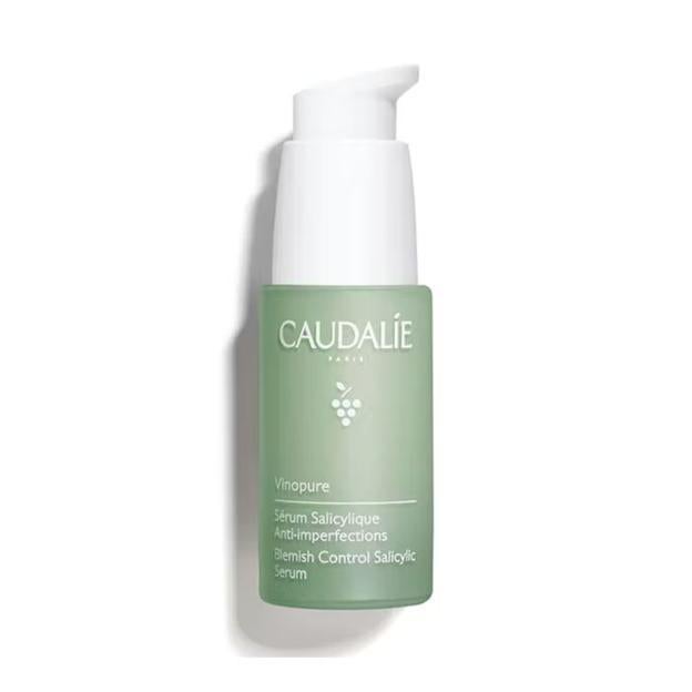 Caudalie Vinopure Natural Salicylic Acid Pore Minimizing Serum.