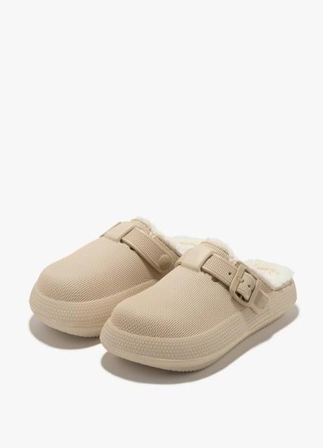 Bloomer clogs beige de D Franklin, 29,99 euros.