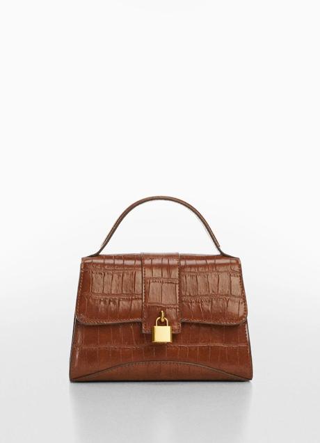 Bolso efecto coco de Mango (25,99 euros)