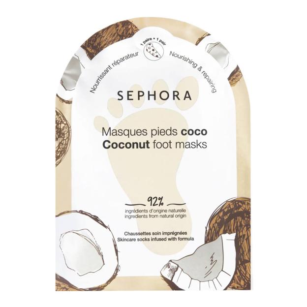 Coconut Foot Masks de Sephora Collection. Precio: 4,99 euros