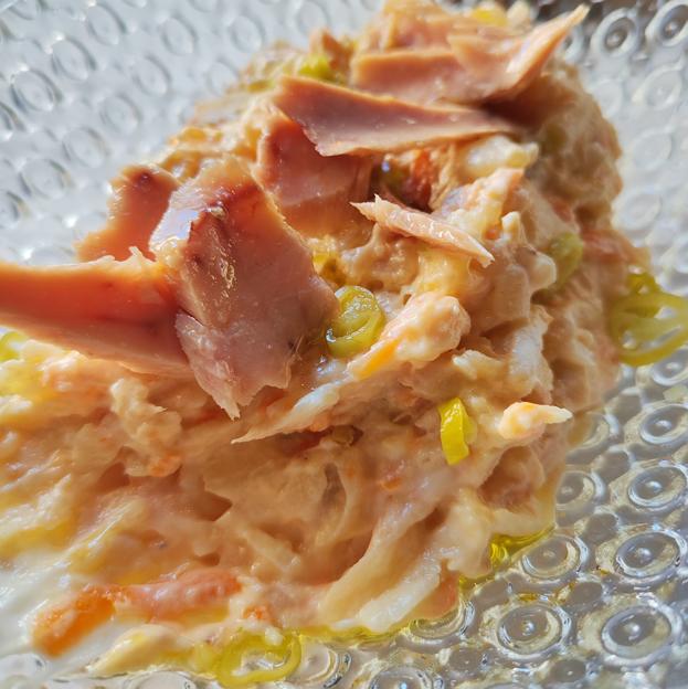 La espectacular y sabrosísima ensaladilla rusa de Bribón.