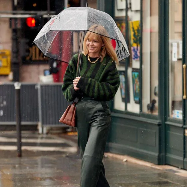 Los mejores looks para días de lluvia del street style