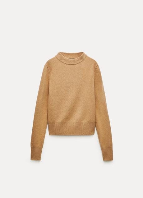 Jersey de lana de Zara (39,99 euros)