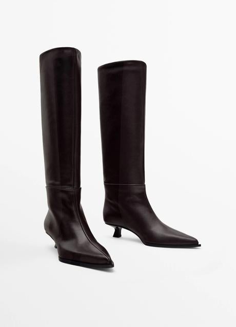 Botas altas de Massimo Dutti (199 euros)