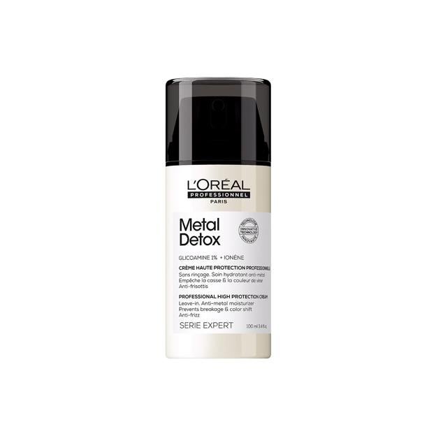 Crema sin aclarado Metal Detox de L'Oréal Professionnel.