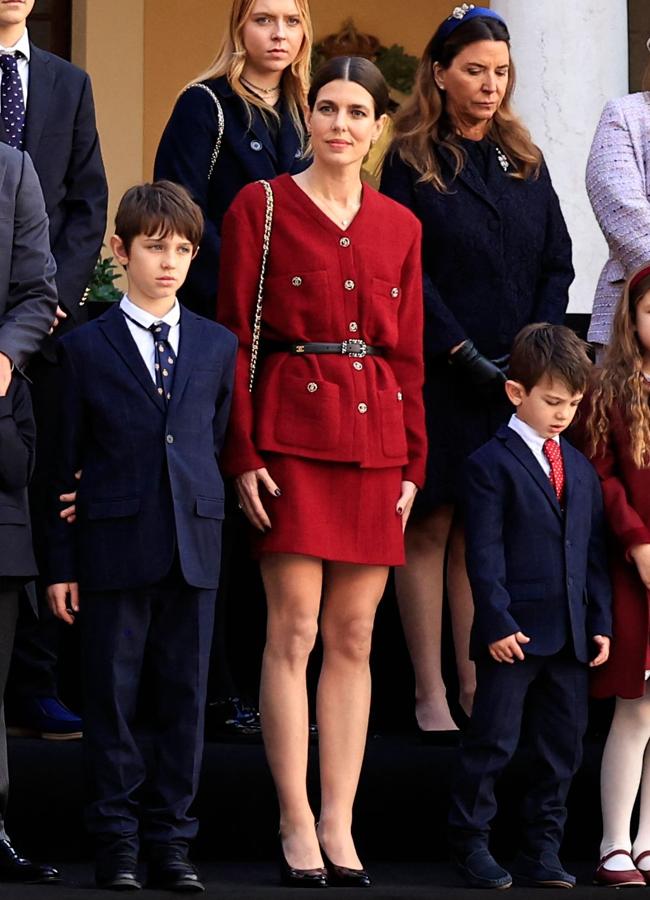 El look de Beatrice Borromeo. / GETTY