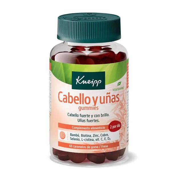 Gominolas para uñas y cabello de Kneipp (14,95 euros).